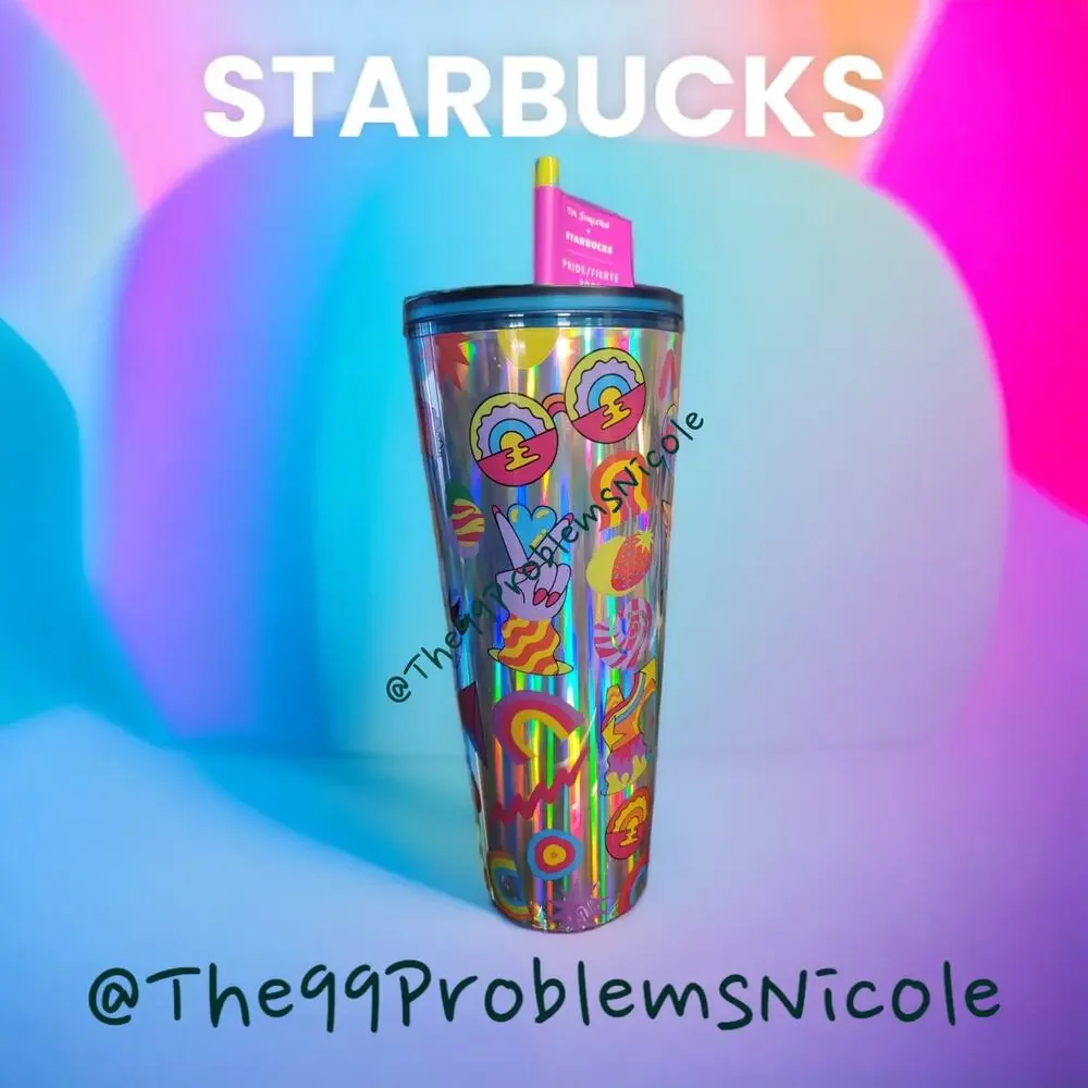 Starbucks x Tim Singleton Silver Pride Tumbler